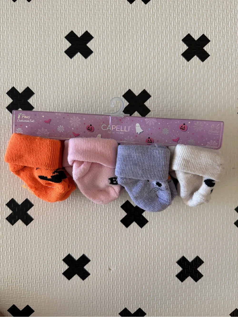 Capelli New York Baby Halloween Socks 0-6 months NWT
